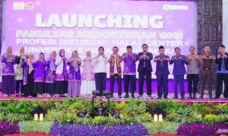 Wagub dan Bupati Hadiri Launching FKG, Profesi Dietisien, dan Halal Center Universitas Aisyah Pringsewu